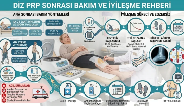 Diz PRP Sonrası Nelere Dikkat Edilmeli?