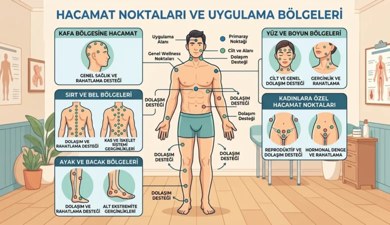 Hacamat Noktaları ve Uygulama Bölgeleri
