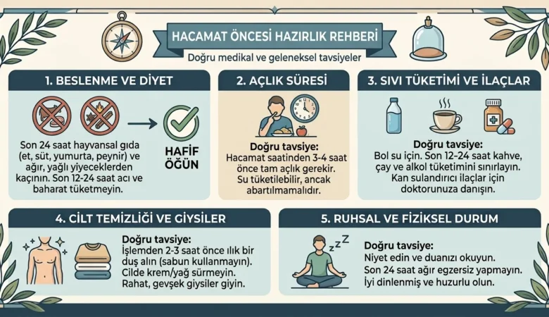 Hacamat Öncesi Nelere Dikkat Edilmelidir?