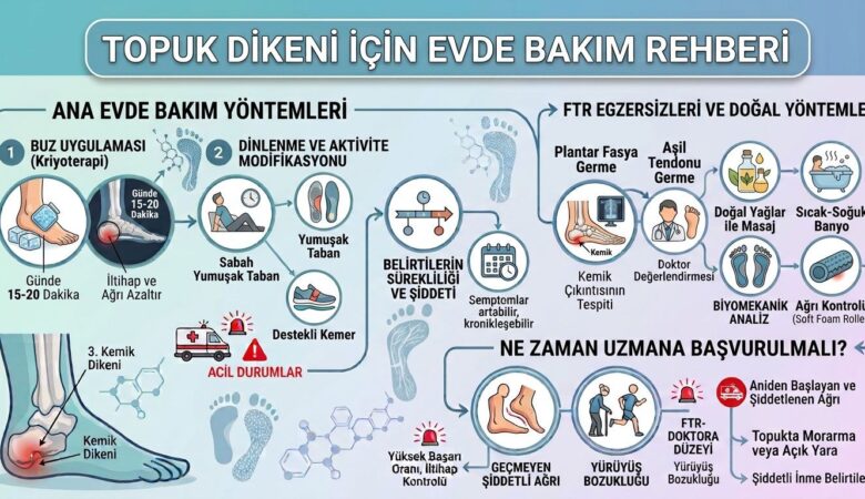Topuk Dikeni İçin Evde Neler Yapılabilir?